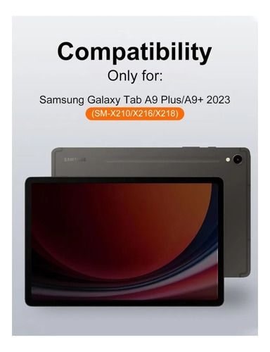 Funda Para Samsung Galaxy Tab A9 Plus 11 + Teclado Español Ñ