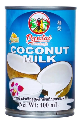 Leite De Coco Importado Tailandês Coconut Milk Pantai 