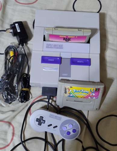 Consola Super Nintendo Original