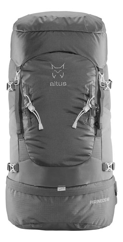 Mochila Altus Pirineos 50l J30 Color Gris Diseño De La Tela Lisa