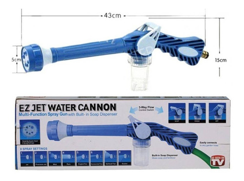  Pistola De Agua De Alta Presión Ez Jet Water Cannon 