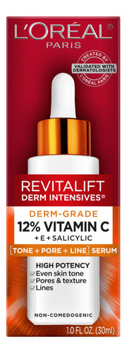 Loreal Revitalift Serum Vitamina C 12% Ácido Salicílico Imp