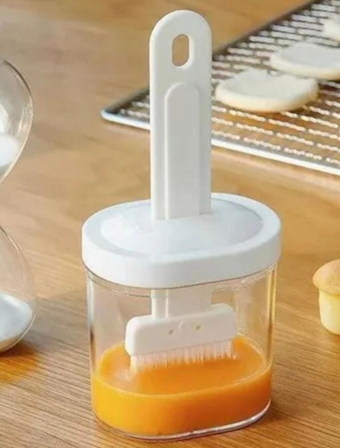 Pincel Culinário Reservatório Cozinha Pão Confeitaria 2 Unid