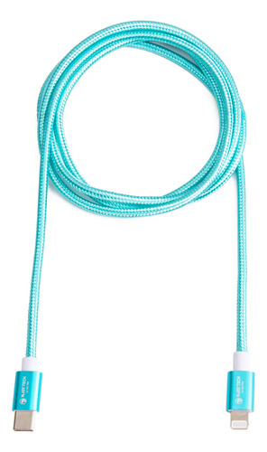 Cable Usb-c - Lightning Njoytech Certificado 1.2 M Trenzado