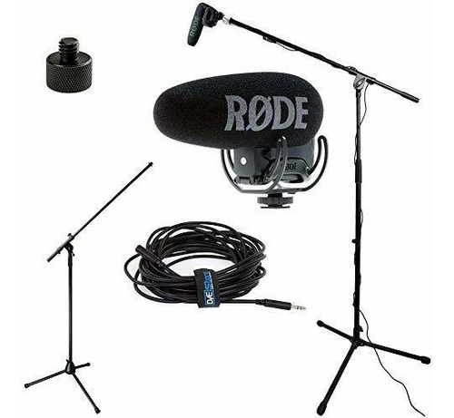 Videomic Pro Rycote Cable Boom Kit Vmp Soporte Adapter 25 Xp