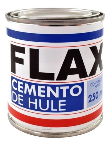 Adhesivo Para Montaje Cemento De Hule Flax, Bote 250ml