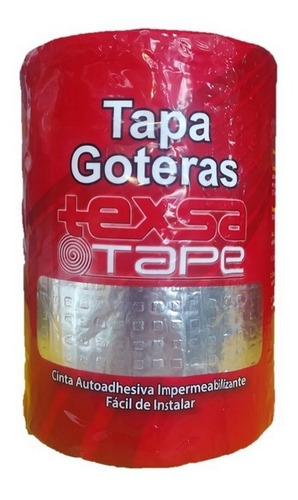 Cinta Tapa Gotera Impermeabilizante Texsa 10cm Rollo 5 Metro