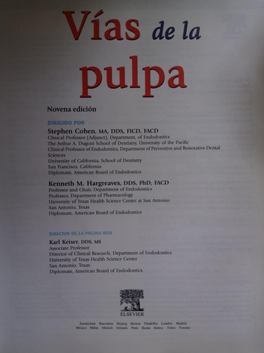 Vías De La Pulpa - Stephen Cohen (Usado)