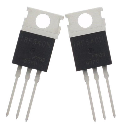 Irf 540 Irf-540 Irf540 Transisor Mosfet N 100 V 33 A To220