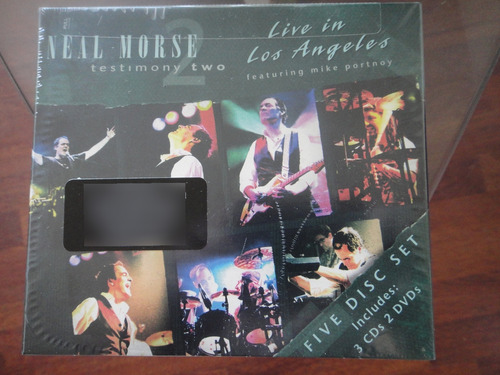 Neal Morse Transatlantic Testimony 2 Live In La Cd Dvd Nuevo