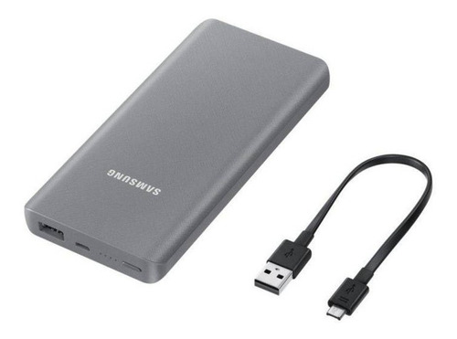 Bateria Externa Samsung Eb-p3000 10.000mah Original Cinza