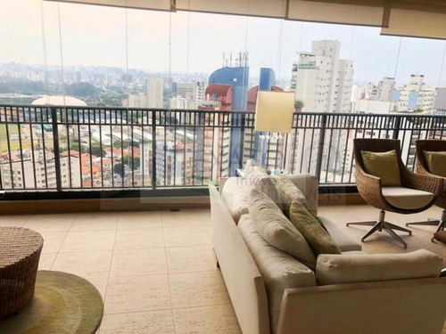 Imagem 11 de 15 de Paraiso Alto Padrao 310m² 4 Dormitorios 3 Suites 5 Vagas Terraço Goumert Vista Total Ibirapuera - Em43615