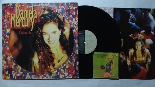 Daniela Mercury Musica De Rua Lp 1994 Brasil De Coleccion