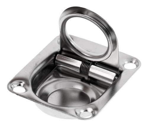 4x Anillo De Acero Inoxidable 43 X 36 Mm Para Cubierta 4x Anillo De Acero Inoxidable 43 X 36 Mm Para Cubierta