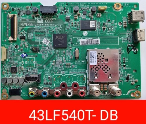 Tarjeta De Video ( Main ) LG 43lf540t 