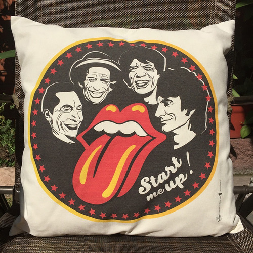 Cojín Diseño Original Rolling Stones 40 X 40 Cm