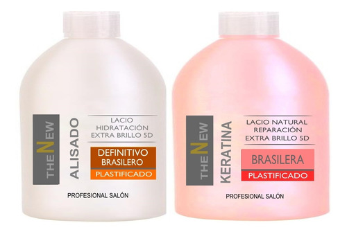 Alisado Definitivo Brasilero Keratina 2 X 500 Ml Envio !!!!!