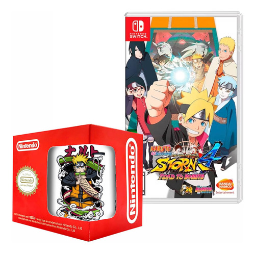 Naruto Road To Boruto Nintendo Switch Y Taza 3