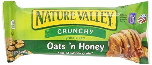 Barras De Granola Nature Valley, Crujiente De Avena N Miel, 