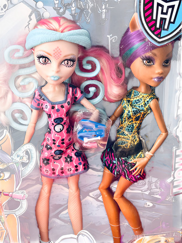 Monster High Clawdeen Y Viperine 2014 (Usado)