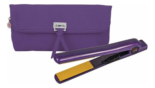 Plancha De Cabello Chi Pro Air Placas De Cerámica 1 Color Violeta