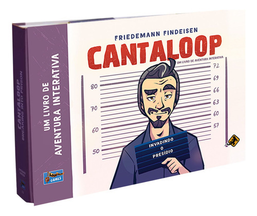 Cantaloop: Invadindo O Presídio: Invadindo O Presídio, De Friedemann Findeisen. Série Cantaloop Editora Galápagos Jogos, Capa Dura, Edição 1 Em Português, 2020