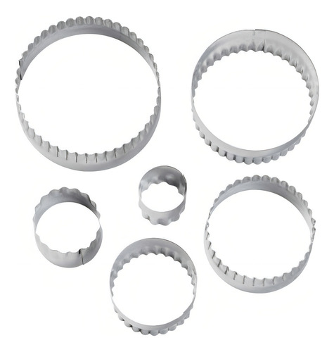 Set Cortador Galleta Circulos 6pza Wilton 417-2581