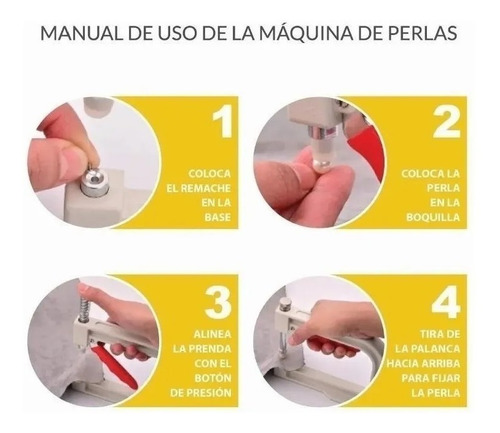 Perlas Máquina Remachadora De Perlas