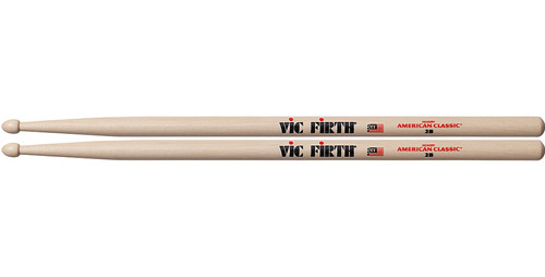 Par De Baquetas American Classic 2b Vic Firth, En Madera