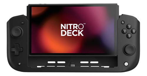 Handheld Pro Para Nintendo Switch Crkd Nitro Deck Negro