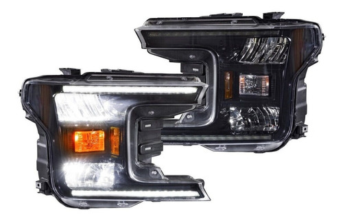 Faros Led Drl Ford F-150 Lobo 2018 2019 2020