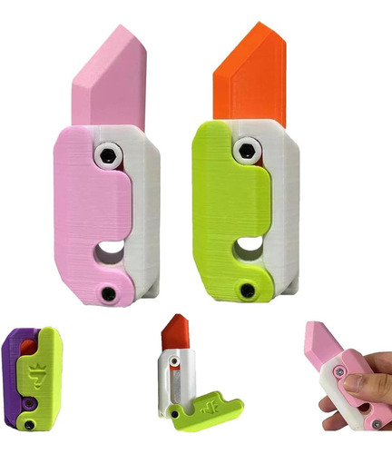 Cuchillo Juguete Plástico Con Juguete Fidget Impreso En 3d