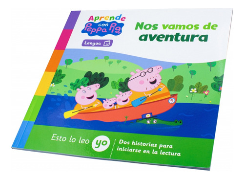 Peppa Pig: Nos Vamos De Aventura, De Hasbro / Eone. Serie Aprende Con Peppa Pig Editorial Altea, Tapa Blanda En Español, 2023
