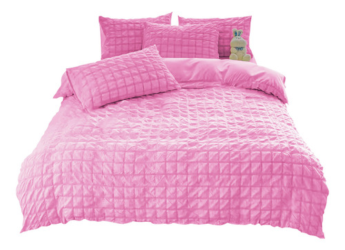 Set 3pz Funda Duvet Edredon Individual Sabana Almohada