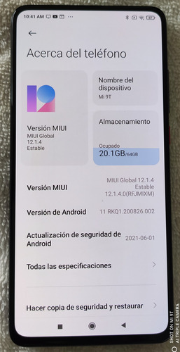 Xiaomi Mi 9t Pro Negro Carbon 6ram/128rom Usado