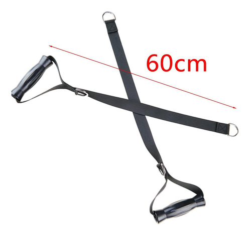 Accesorio De Cable De Cuerda De Tríceps Tirador Largo