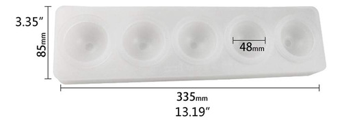 Molde De Resina Queenly-2 Pulgadas Con Esfera De Orbe Grande