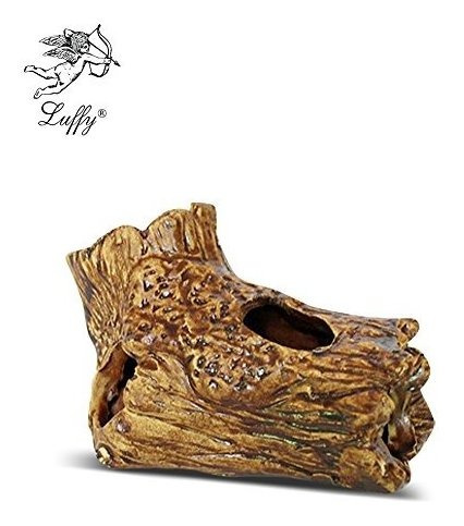 Sungrow Betta Fish Log, 4.9x3.3x2.8 Pulgadas De Decoracion D
