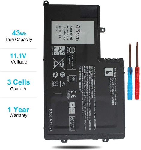 Imagen 5 de 6 de Trhff - Bateria Para Ordenador Portatil Dell Inspiron 15