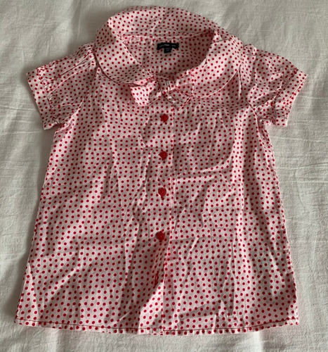 Camisa Gap A Lunares - Talle 4 Años 