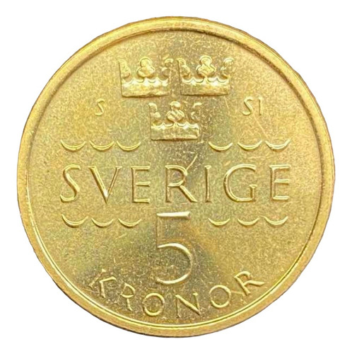 Suecia - 5 Coronas - Año 2016 - Km # 930
