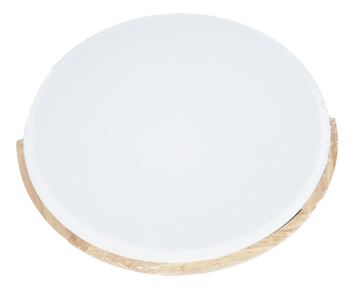 Plafon Led 24w Techo Madera Redondo Lampara Lumie Frio Estructura Luz Fria