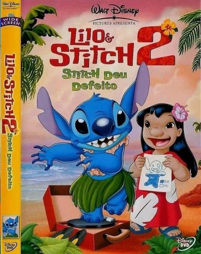 Dvd Lilo E Stitch 2 Stitch Deu Defeito (disney) -lacrado