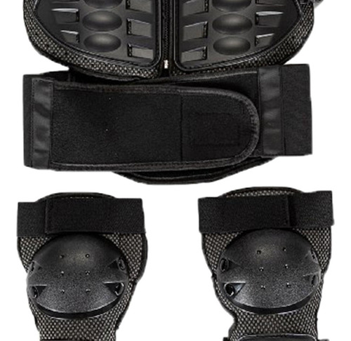 Pf Niños Motocicleta Traje De Armadura Pecho Protector De
