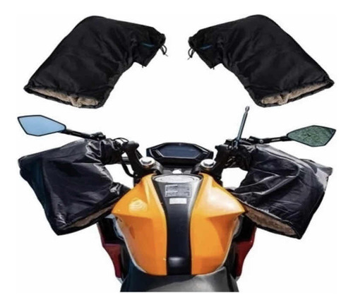 Cubre Puños Para Moto De Invierno Impermeable