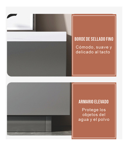 Mueble Tv Madera Moderno Combinación De Gris Y Mármol Blanco