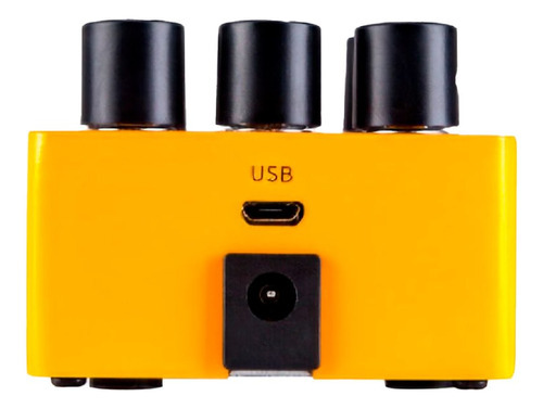 Pedal Simulador De Gabinetes Acepta Ir Flamma Fs07 Cab Color Naranja