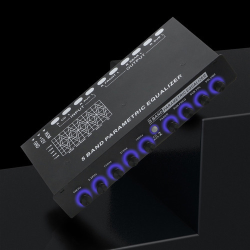 Ecualizador De 5 Bandas Profesional For Sonido De Auto