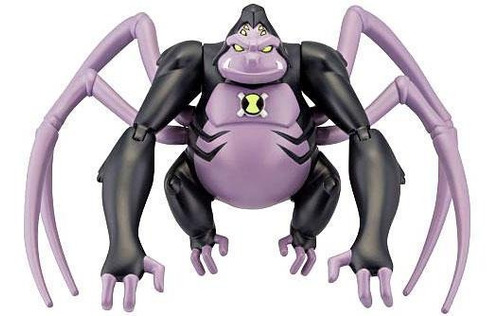  Figura De Acción Ben 10 Ultimate Alien Mono Araña 