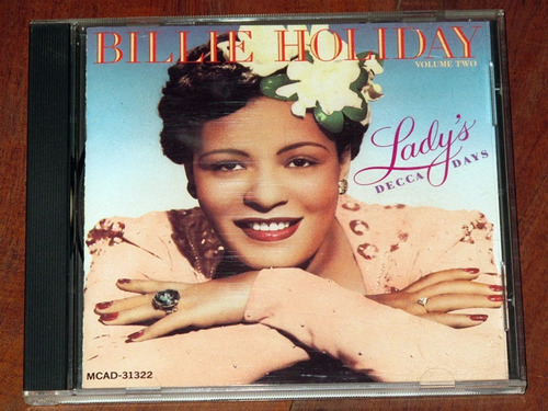 Billie Holiday Lady´s Decca Days Vol.2 Cd Importado